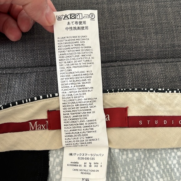 MaxMara studio summer pants size 4 - Picture 8 of 16